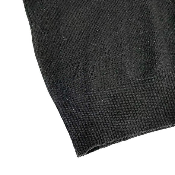 Zadig & Voltaire Ronnie Patch Sequin Star Cashmere Wool Sweater - Picture 9 of 14